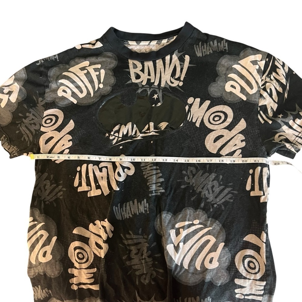 Looney Tunes Batman Graphic Black T-Shirt with White Print Men’s SZ XL - Picture 3 of 5